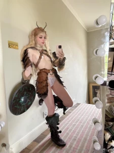 Belle Delphine Sexy Viking Warrior Cosplay Onlyfans Set Leaked 136686