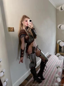 Belle Delphine Female Knight Cosplay Onlyfans Set Leaked 137004