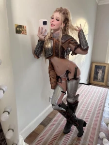 Belle Delphine Female Knight Cosplay Onlyfans Set Leaked 137005