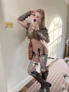 Belle Delphine Female Knight Cosplay Onlyfans Set Leaked 137007