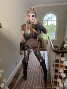 Belle Delphine Female Knight Cosplay Onlyfans Set Leaked 137009