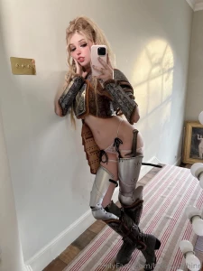 Belle Delphine Female Knight Cosplay Onlyfans Set Leaked 137014