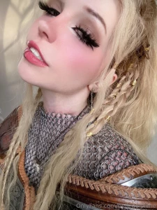 Belle Delphine Female Knight Cosplay Onlyfans Set Leaked 137017