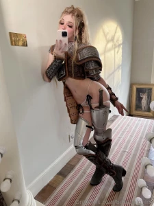 Belle Delphine Female Knight Cosplay Onlyfans Set Leaked 137021