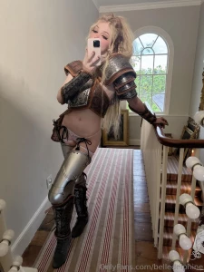 Belle Delphine Female Knight Cosplay Onlyfans Set Leaked 137023