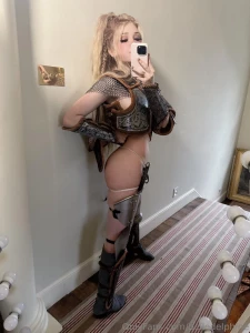 Belle Delphine Female Knight Cosplay Onlyfans Set Leaked 137031