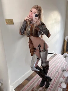 Belle Delphine Female Knight Cosplay Onlyfans Set Leaked 137032