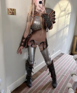 Belle Delphine Female Knight Cosplay Onlyfans Set Leaked 137034