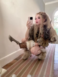 Belle Delphine Sexy Viking Cosplay Onlyfans Set Leaked 137207