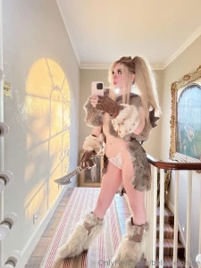 Belle Delphine Sexy Viking Cosplay Onlyfans Set Leaked 137223