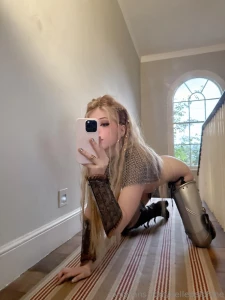 Belle Delphine Sexy Chainmail Costume Onlyfans Set Leaked 138041