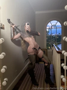 Belle Delphine Sexy Chainmail Costume Onlyfans Set Leaked 138048