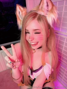 Belle Delphine Sexy Ahri Cosplay Onlyfans Set Leaked 1535