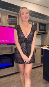 Vicky Stark Nude Sheer Dresses Try On Onlyfans Video Leaked 14028