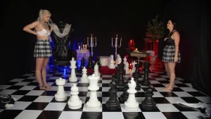 Meg Turney Danielle DeNicola Chess Strip Onlyfans Video Leaked 14031