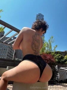 Malu Trevejo Nude Topless Rooftop Onlyfans Set Leaked 143675