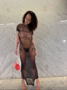 Bhad Bhabie Nude Sheer Topless Dress Onlyfans Set Leaked 145791