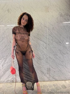 Bhad Bhabie Nude Sheer Topless Dress Onlyfans Set Leaked 145793