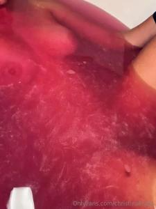 Christina Khalil Nude Bath Nipple Tease Onlyfans Set Leaked 14317