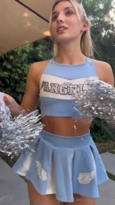 Lina Belfiore Cheerleader Strip OnlyFans Video Leaked 14506