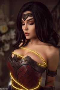 Kalinka Fox Nude Wonder Woman Cosplay OnlyFans Set Leaked 14632