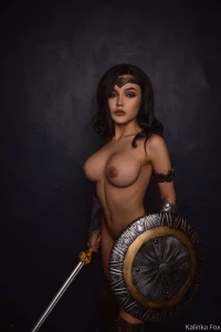 Kalinka Fox Nude Wonder Woman Cosplay OnlyFans Set Leaked 14636
