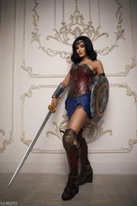 Kalinka Fox Nude Wonder Woman Cosplay OnlyFans Set Leaked 14646