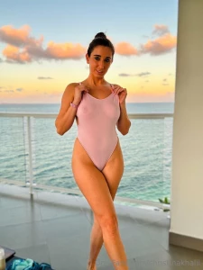 Christina Khalil Nude See-Through Swimsuits Onlyfans Set Leaked 15017