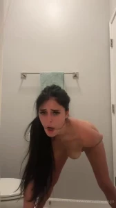 Camilla Araujo Bathroom Twerk Fingering OnlyFans Video Leaked 1788
