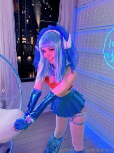 Belle Delphine Future Cyber Girl Onlyfans Set Leaked 1842