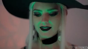 Eva Elfie Blowjob Witch Cosplay OnlyFans Video Leaked 16346