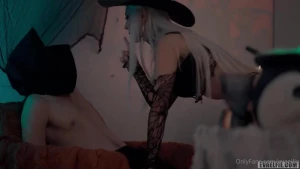 Eva Elfie Blowjob Witch Cosplay OnlyFans Video Leaked 16349