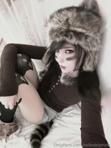 Belle Delphine Sexy Emo Raccoon Onlyfans Set Leaked 1991