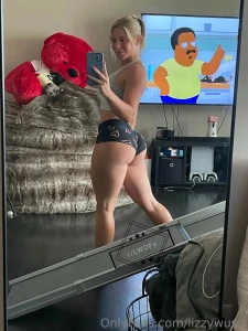 Lizzy Wurst Ass Black Thong Mirror Onlyfans Set Leaked 19454