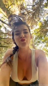 KittyPlays Sexy Outdoor Outfit Strip Fansly Set Leaked 19567