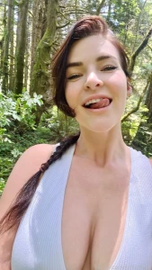 KittyPlays Sexy Outdoor Outfit Strip Fansly Set Leaked 19570