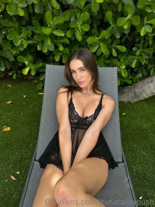 Natalie Roush Sexy Mesh Nightgown Onlyfans Set Leaked 20503