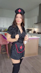 Alinity Nude Nurse Costume Strip Onlyfans Video Leaked 20683