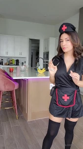 Alinity Nude Nurse Costume Strip Onlyfans Video Leaked 20694