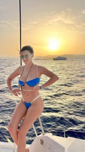 KittyPlays Sexy Blue Bikini Yacht Fansly Set Leaked 21175