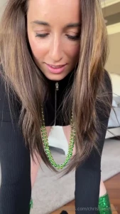 Christina Khalil St. Patrick&#8217;s B/G Tease Onlyfans Video Leaked 2603