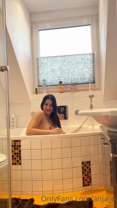 Anja Diergarten Nude Bath Strip OnlyFans Video Leaked 23509