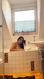 Anja Diergarten Nude Bath Strip OnlyFans Video Leaked 23510