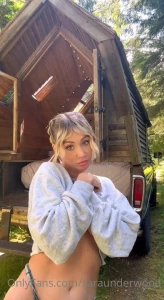 Sara Jean Underwood Nude Camping OnlyFans Video Leaked 25099