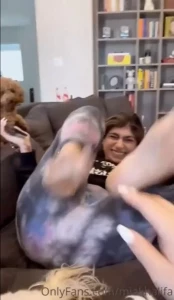 Mia Khalifa POV Feet Tickle OnlyFans Video Leaked 27320