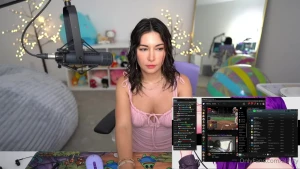 Alinity Chair Nude Pre-Stream Dress Strip Onlyfans Video Leaked 27911