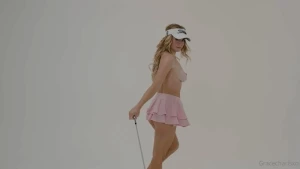 Grace Charis Nude Golf Strip Video Leaked 28297