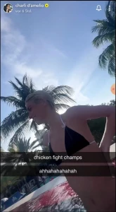Charli D&#8217;Amelio Beach Pool Bikini Video Leaked 29272