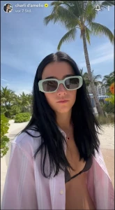Charli D&#8217;Amelio Beach Pool Bikini Video Leaked 29274