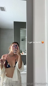 Natalie Roush Nude Topless Sunburn Tease Onlyfans Set Leaked